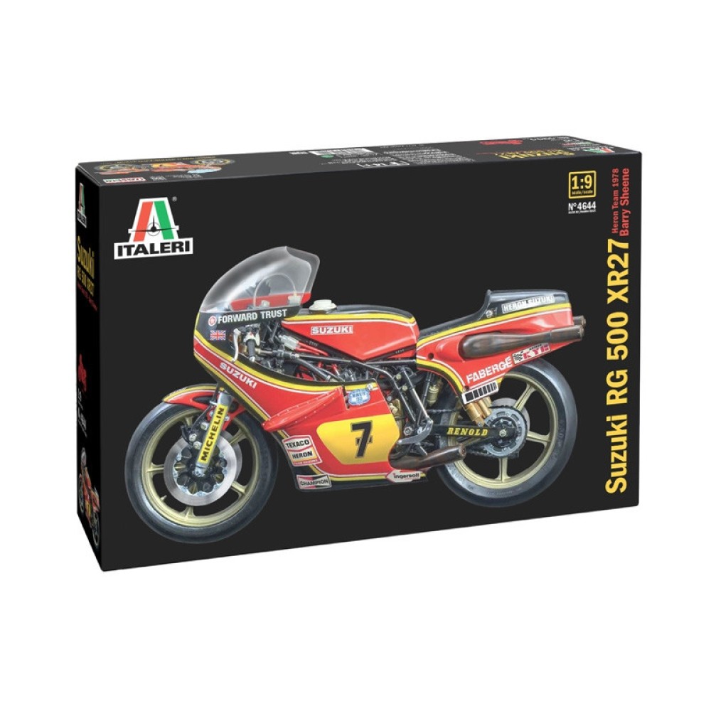 1:9 Мотоциклет SUZUKI RG500 XR27 (Team Heron Barry Sheene 1978)