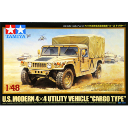 1:48 Товарен военен автомобил US Modern 4x4 Utility Vehicle - Cargo Type
