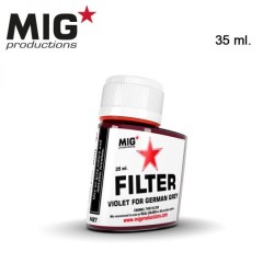F427 Violet for German Grey (35 ml) - Филтър за сглобяем модел