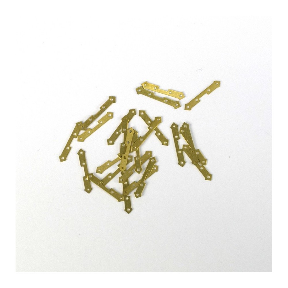 Плоска панта от месинг 3x14 mm (24 бр.)