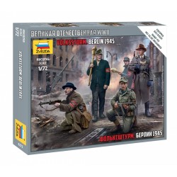 1:72 Фолксщурм. Берлин 1945 (Volkssturm. Berlin 1945) - сглобка без лепило