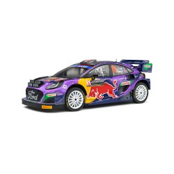 FORD PUMA RALLY1 HYBRID PURPLE #19 S.LOEB / I.GALMICHE RALLYE MONTE CALRO 2022