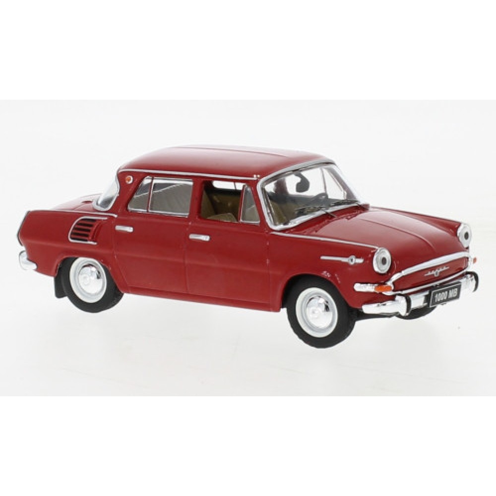 Skoda 1000 MB, dark red, 1968 Skoda 1000 MB, dark red, 1968