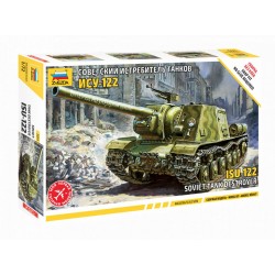 1:72 Самоходна установка ИСУ-122 (ISU-122) - сглобка без лепило