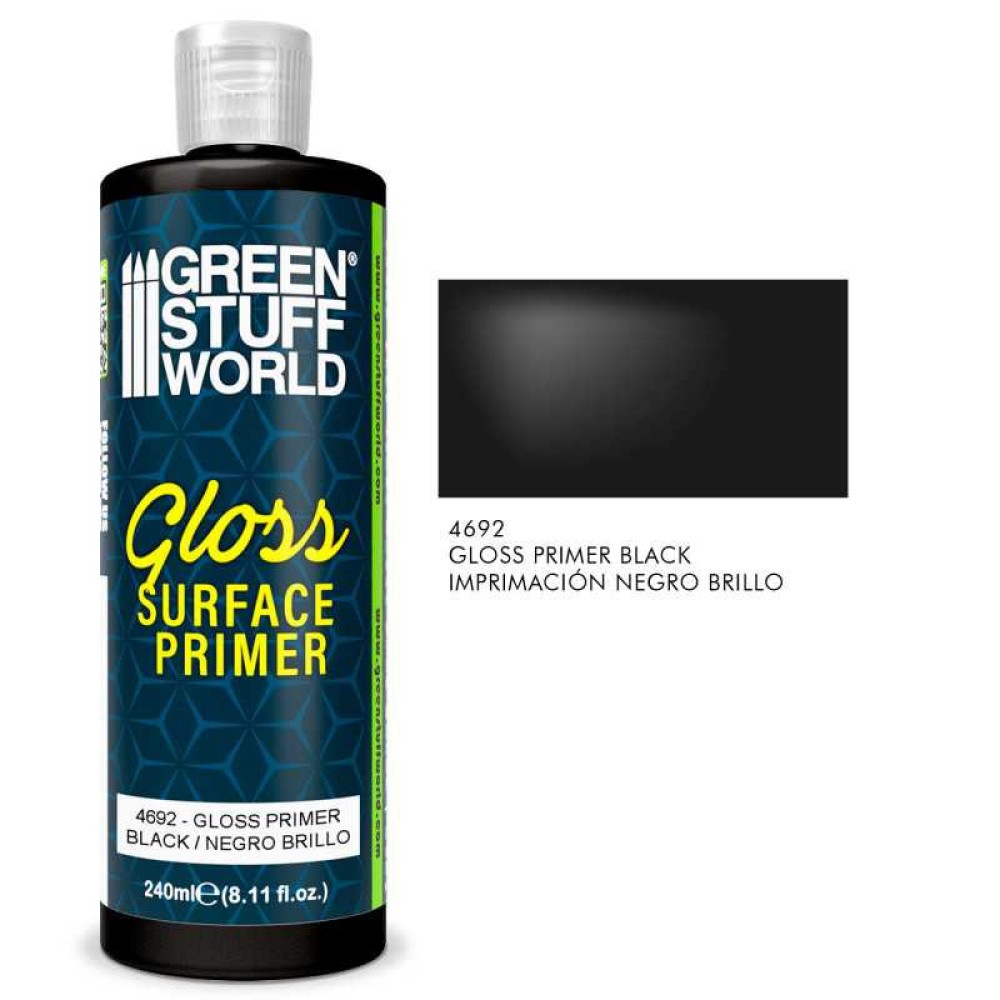 Gloss Surface Primer 240ml - Black - гланцов черен грунд, поглъщащ светлината Gloss Surface Primer 240ml - Black - гланцов черен грунд, поглъщащ светлината