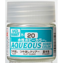 H-020 Flat Clear (10ml) - Mr. Color