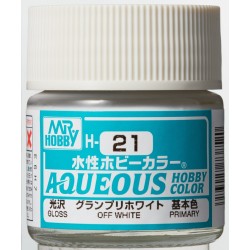 H-021 Gloss Off White (10ml) - Mr. Color