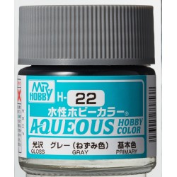 H-022 Gloss Grey (10ml) - Mr. Color