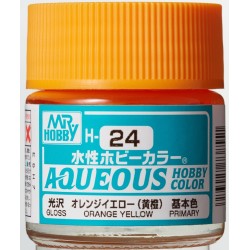 H-024 Gloss Orange Yellow (10ml) - Mr. Color