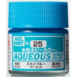 H-025 Gloss Sky Blue (10ml) - Mr. Color