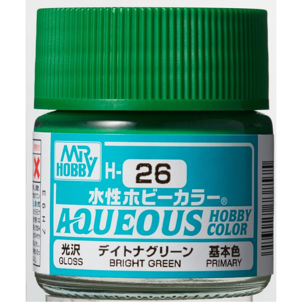 H-026 Gloss Bright Green (10ml) - Mr. Color for Car Models H-026 Gloss Bright Green (10ml) - Mr. Color for Car Models