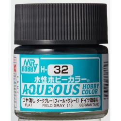 H-032 Gloss Field Grey (10ml) - Mr. Color for Tank Models, Germany, WWII