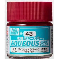 H-043 Gloss Wine Red (10ml) - Mr. Color