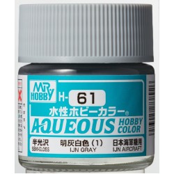 H-061 Gloss IJN Grey (10ml) - Mr. Color for Aircraft Models, Japan, WWII