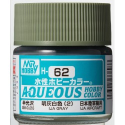 H-062 Semi-Gloss IJA Grey (10ml) - Mr. Color for Aircraft Models, Japan, WWII