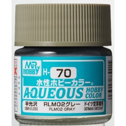 H-070 Semi-Gloss RLM02 Grey (10ml) - Mr. Color for Aircraft Models, Germany, WWII