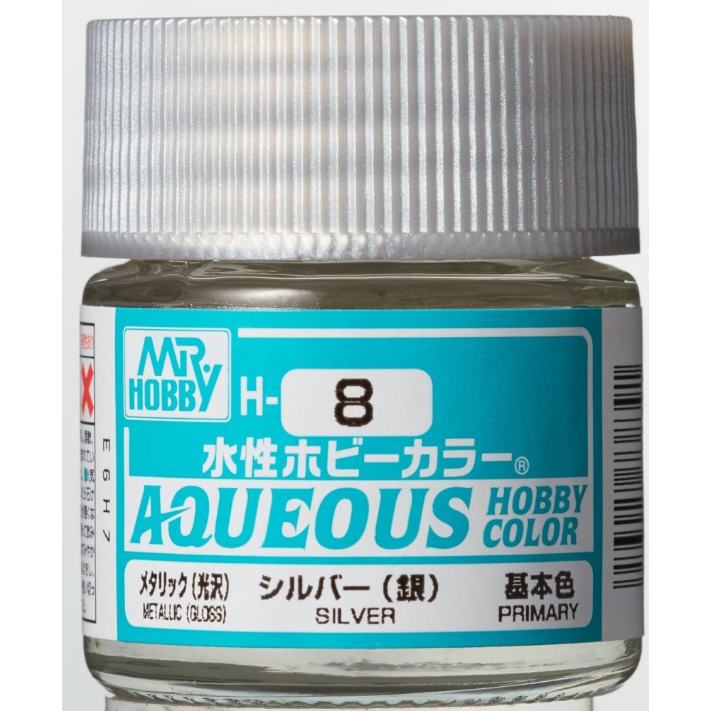 H-008 Metallic Silver (10ml) - Mr. Color H-008 Metallic Silver (10ml) - Mr. Color