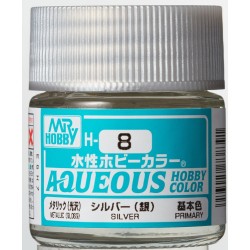 H-008 Metallic Silver (10ml) - Mr. Color