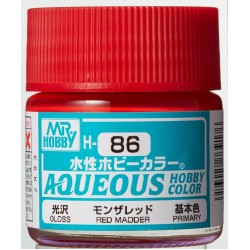 H-086 Gloss Red Madder (10ml) - Mr. Color for Car Models