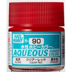 H-090 Gloss Clear Red (10ml) - Mr. Color