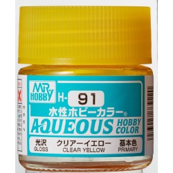 H-091 Gloss Clear Yellow (10ml) - Mr. Color