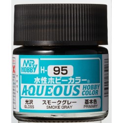 H-095 Gloss Smoke Grey (10ml) - Mr. Color for Car Models