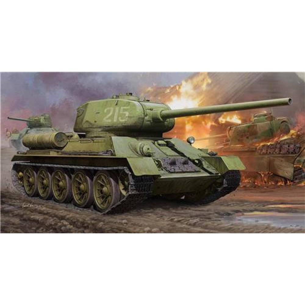 1:16 Съветски среден танк T-34/85 (T34/85) 1:16 Съветски среден танк T-34/85 (T34/85)