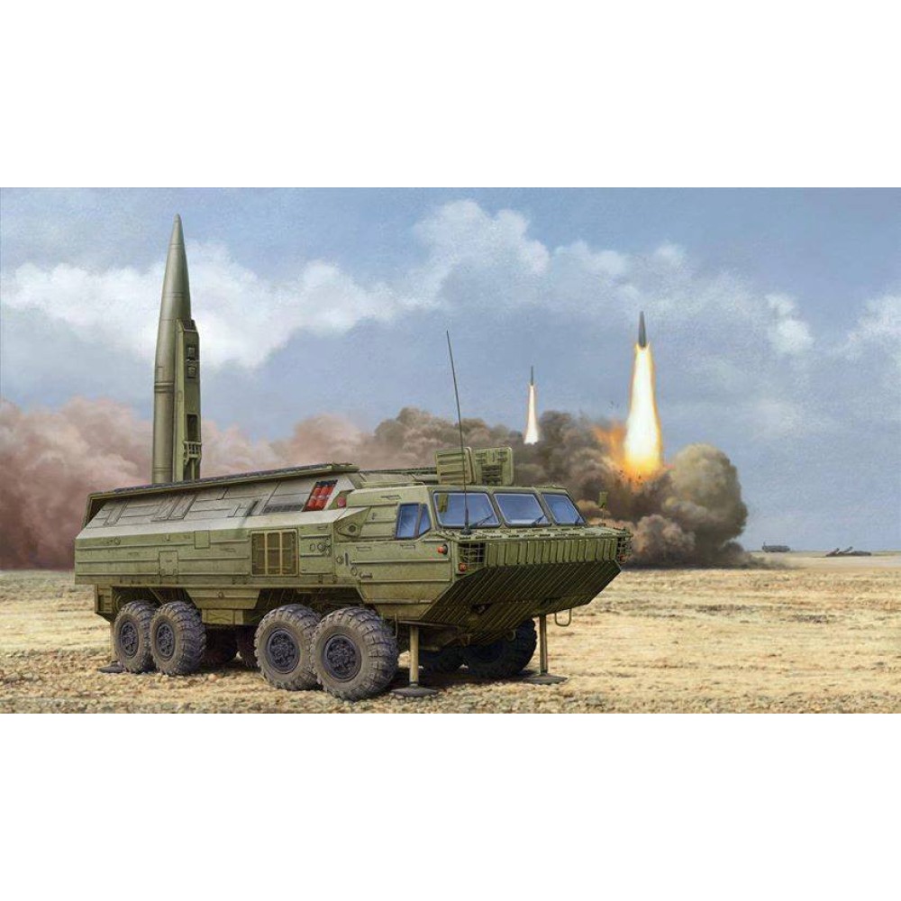 1:35 Съветски балистичен комплекс (Soviet SS-23 Spider Tactical Ballistic Missile)