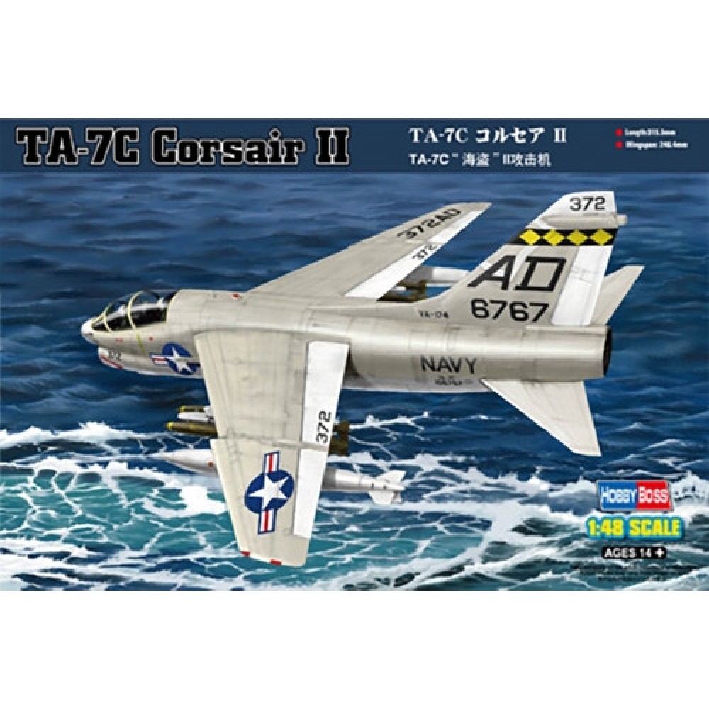 1:48 Американски учебен палубен изтребител ТА-7С Корсар II (TA-7C Corsair II) 1:48 Американски учебен палубен изтребител ТА-7С Корсар II (TA-7C Corsair II)