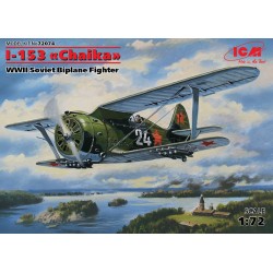 1:72 Съветски изтребител биплан Поликарпов И-153 (I-153) "Чайка"