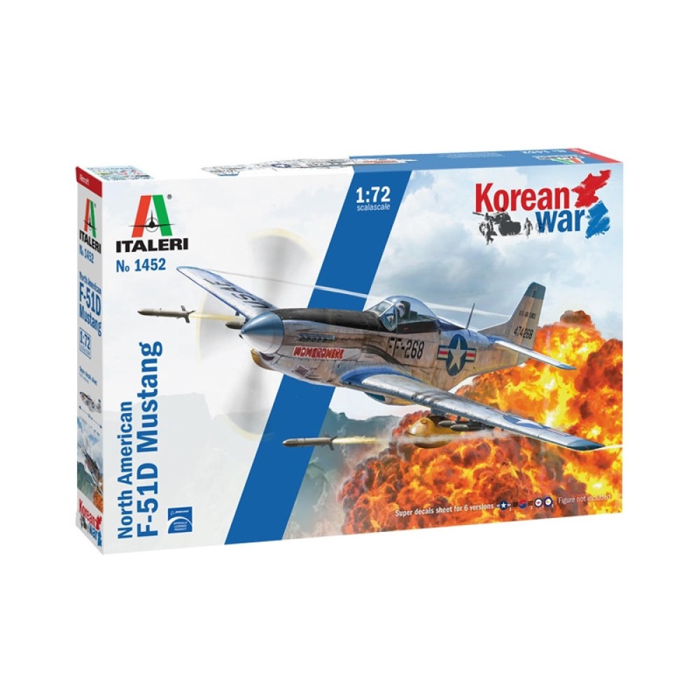1:72 Американски изтребител North American F-51 D, Корейска война 1:72 Американски изтребител North American F-51 D, Корейска война