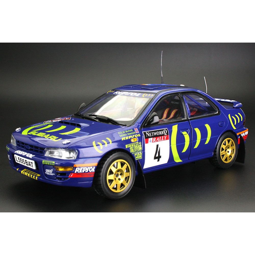 Subaru Impreza 555 – #4 Colin McRae – Derek Ringer – Winner Network Q RAC Rally 1995 Subaru Impreza 555 – #4 Colin McRae – Derek Ringer – Winner Network Q RAC Rally 1995
