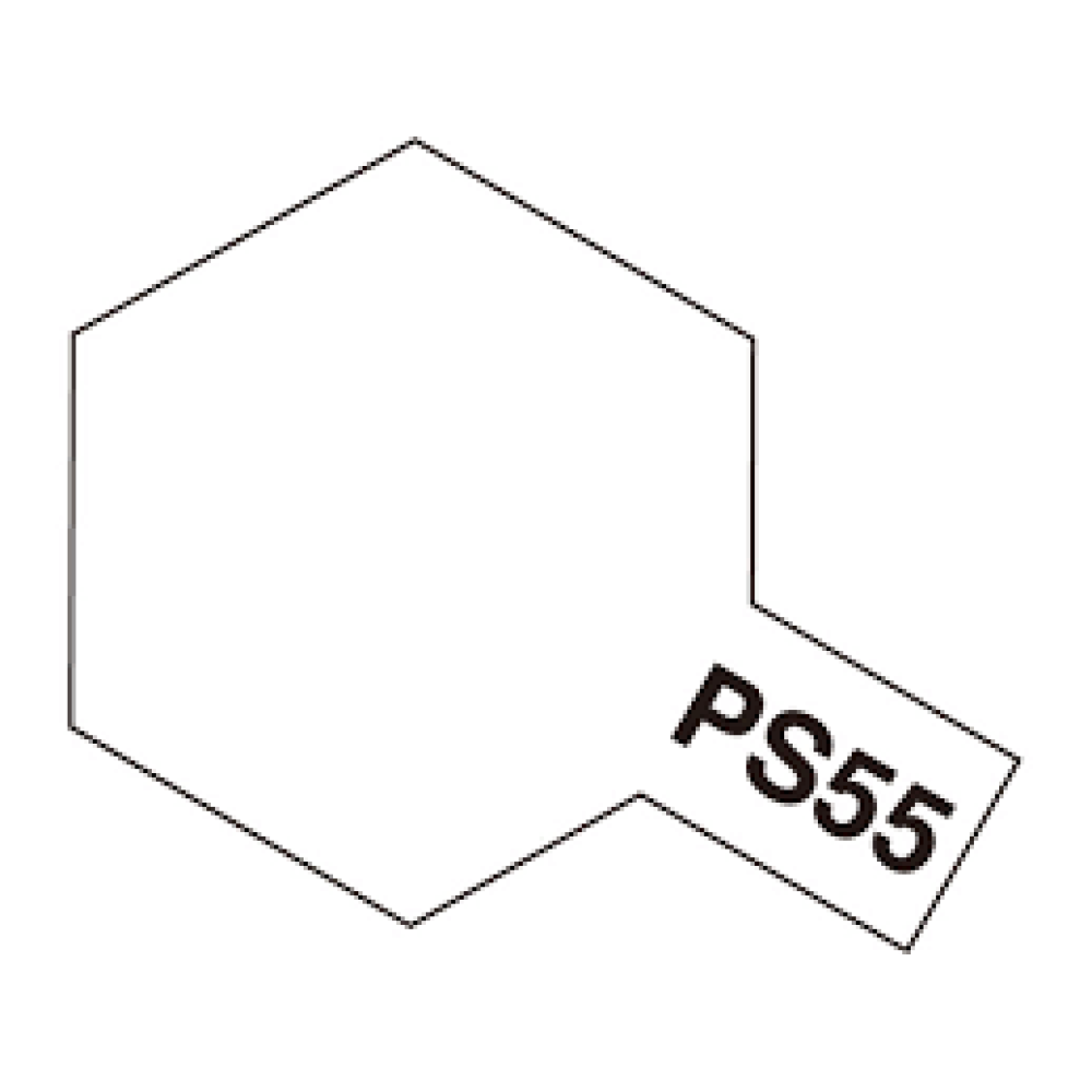 PS-55 Flat Clear - Spray for Polycarbonate Models (100 ml) PS-55 Flat Clear - Spray for Polycarbonate Models (100 ml)
