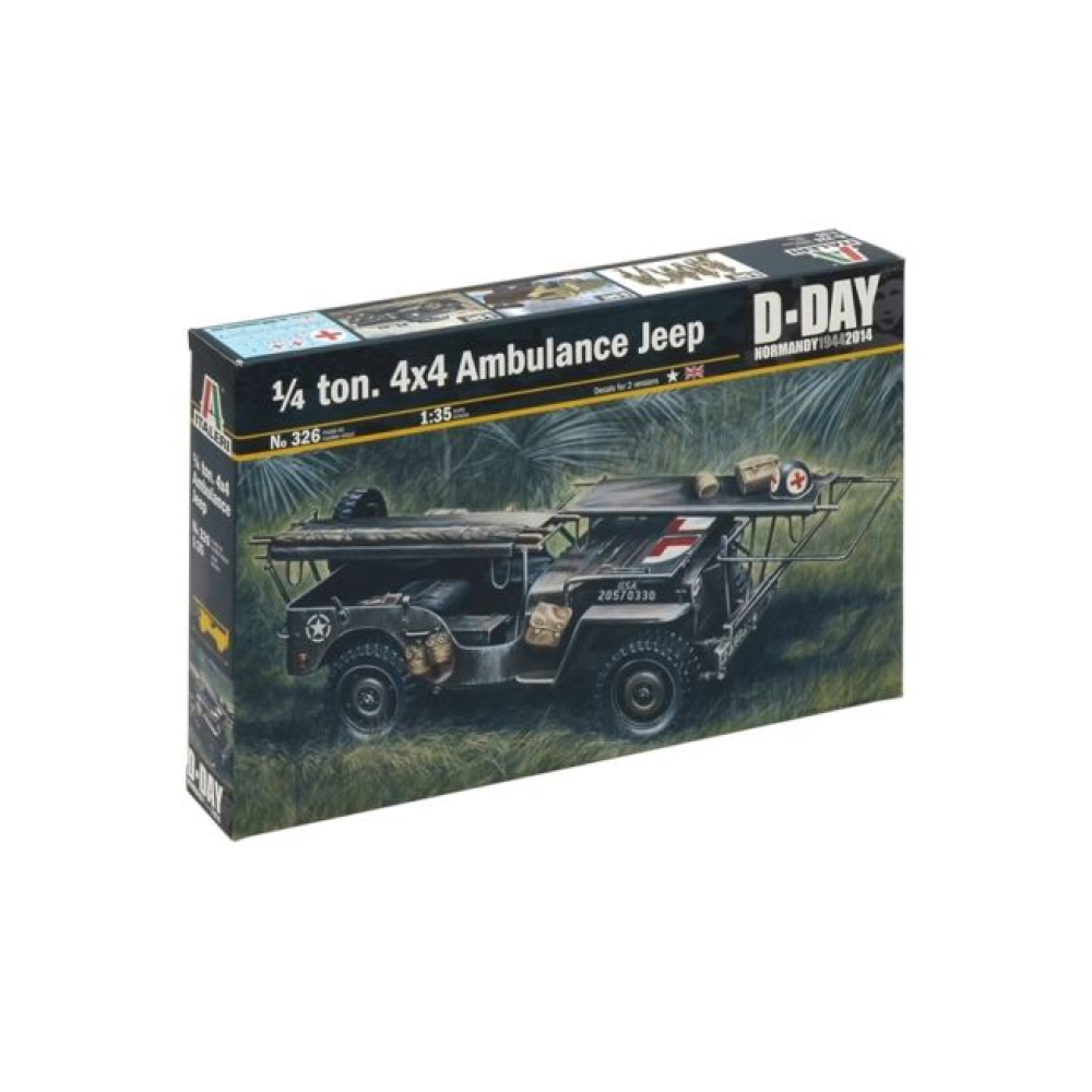 1:35 Американска военна линейка JEEP (AMBULANCE JEEP) 1:35 Американска военна линейка JEEP (AMBULANCE JEEP)