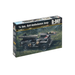1:35 Американска военна линейка JEEP (AMBULANCE JEEP)
