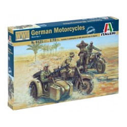 1:72 Германски мотоциклети с екипаж, Втора световна война WWII - GERMAN MOTORCYCLES