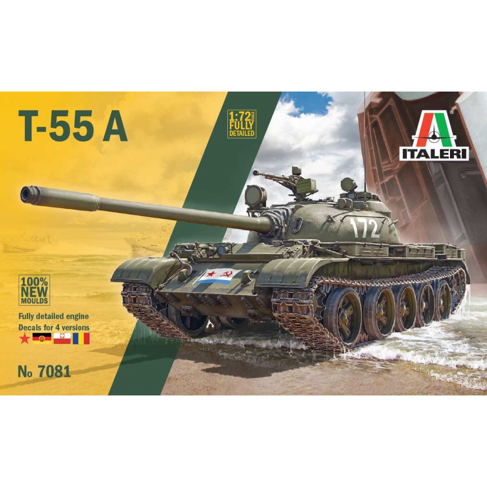 1:72 Среден танк T-55 1:72 Среден танк T-55