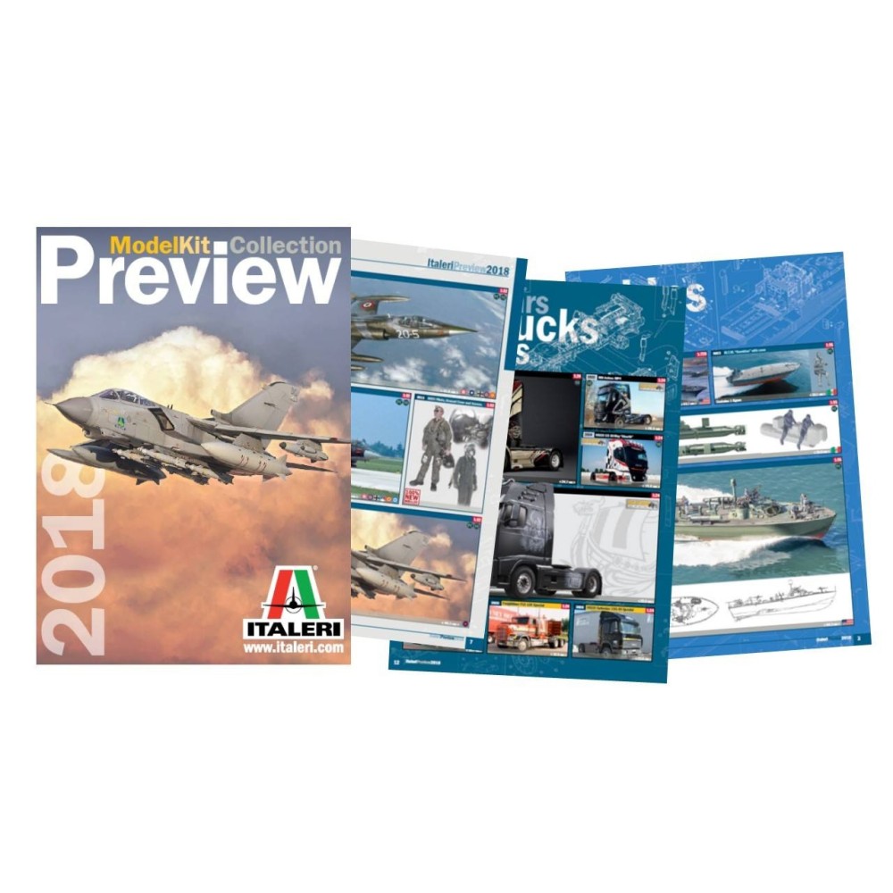 2018 Italeri Catalogue Index + 2018 Preview