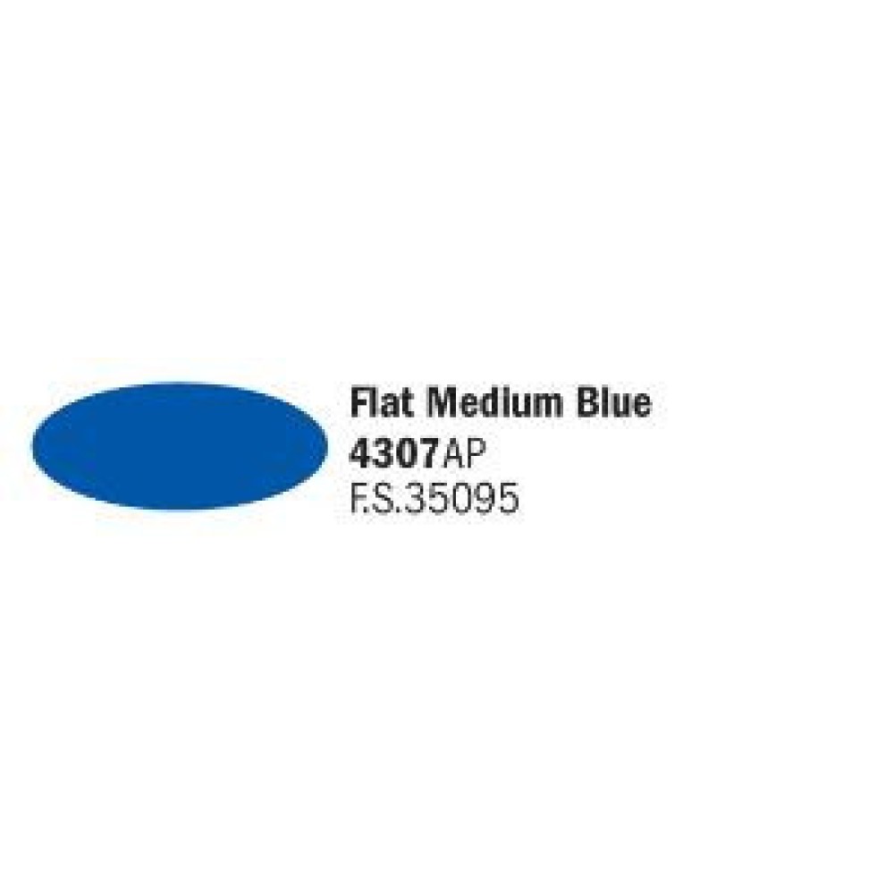 Flat Medium Blue - Акрилна боя за моделизъм (20 ml) Flat Medium Blue - Акрилна боя за моделизъм (20 ml)