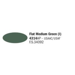 Flat Medium  Green (I) - Акрилна боя за моделизъм (20 ml)