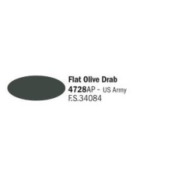 Flat Olive Drab US Army - Акрилна боя за моделизъм (20 ml)