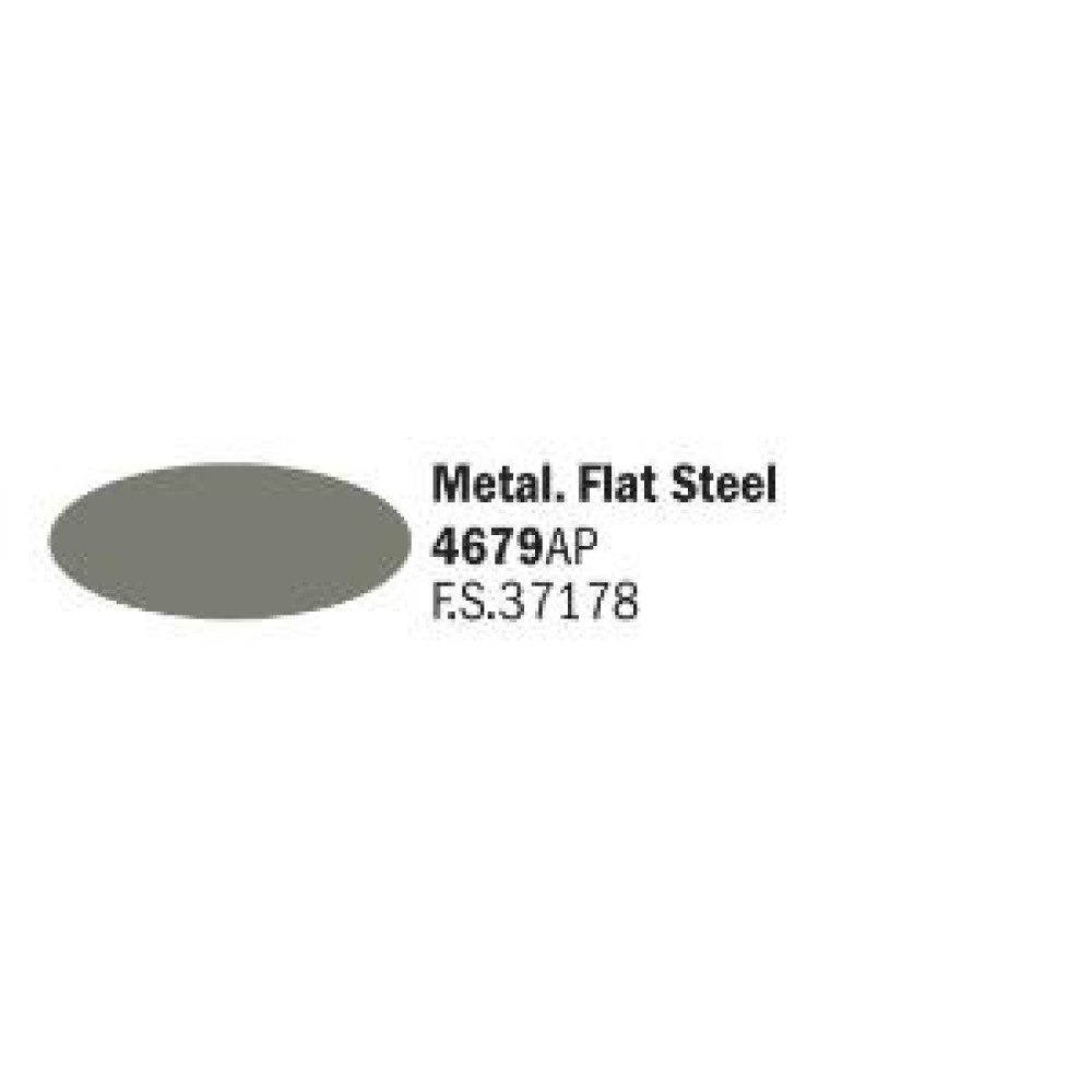 Flat Steel - Акрилна боя за моделизъм (20 ml)