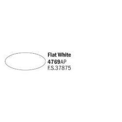 Flat White - Акрилна боя за моделизъм (20 ml)