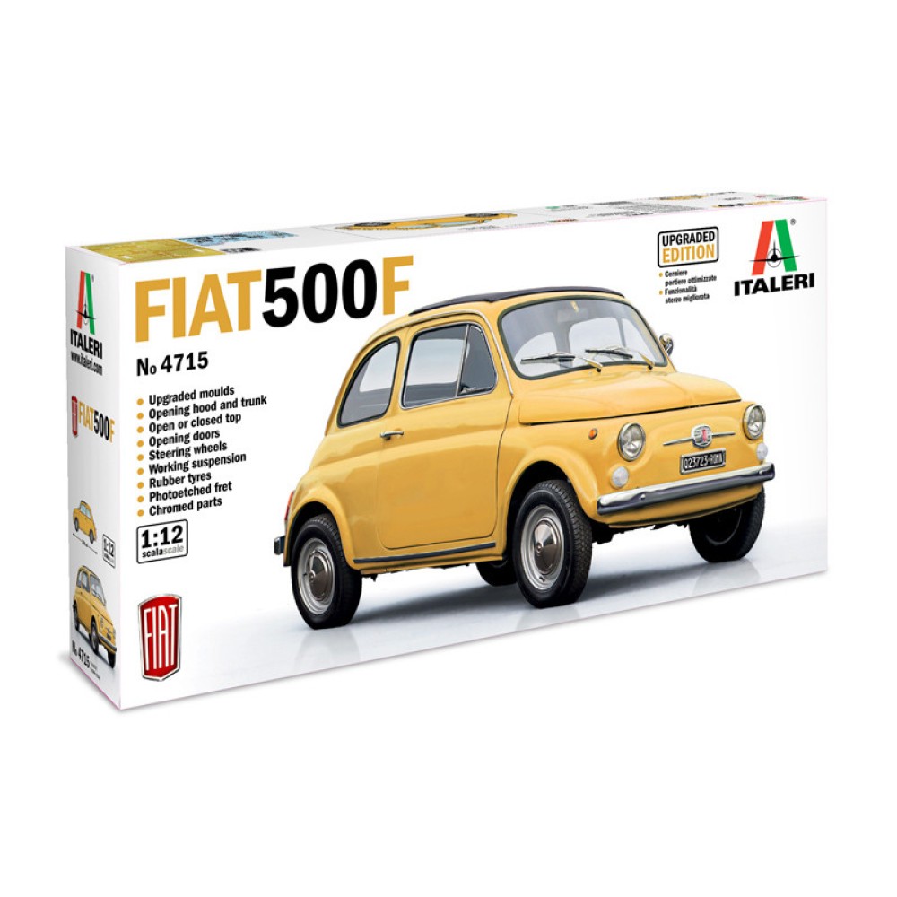 1:12 Автомобил Fiat 500 F, обновена версия (Upgraded Edition) 1:12 Автомобил Fiat 500 F, обновена версия (Upgraded Edition)