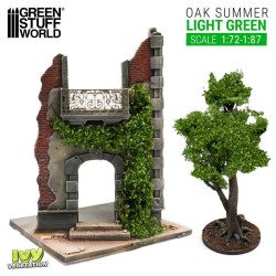 Листа от бръшлян - светло зелен клен - малки (1:72/1:87)