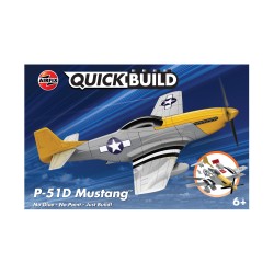 QUICKBUILD P-51D Mustang - Сглобка без лепило