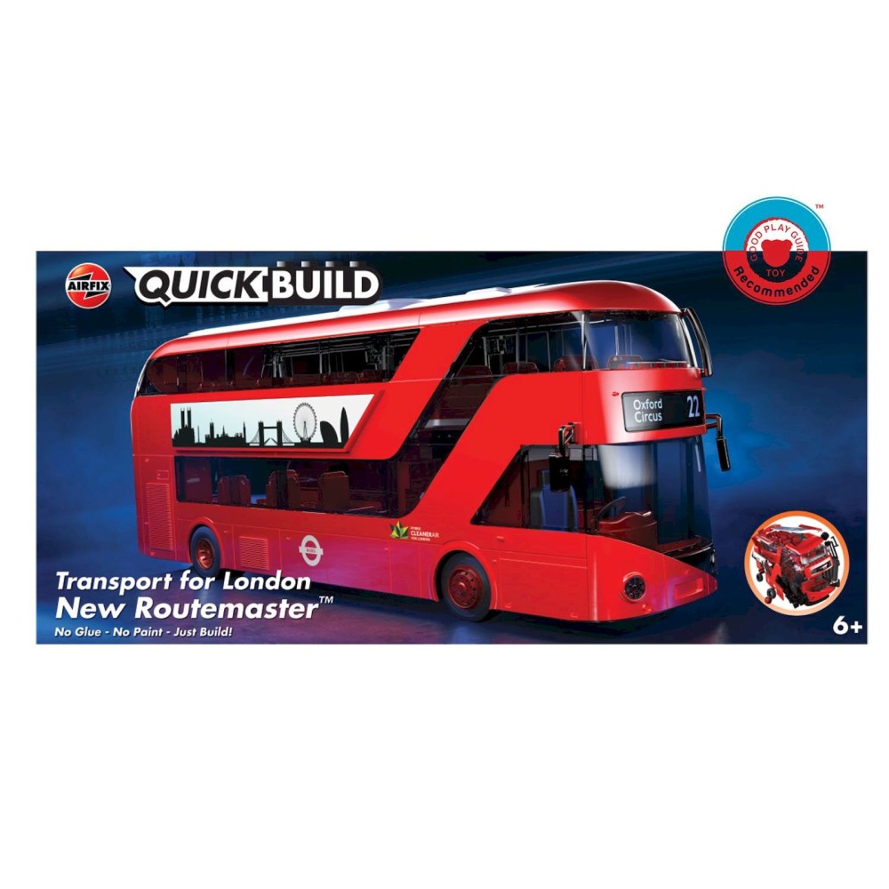 QUICKBUILD New Routmaster Bus - Сглобка без лепило QUICKBUILD New Routmaster Bus - Сглобка без лепило