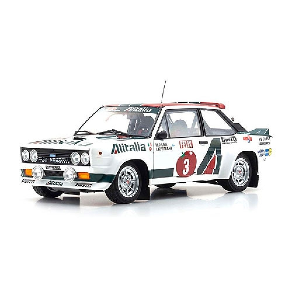 FIAT 131 ABARTH - 1978 - ALEN/KIVIMAKI - RALLY 1000 LAKES #2 (08376E) FIAT 131 ABARTH - 1978 - ALEN/KIVIMAKI - RALLY 1000 LAKES #2 (08376E)