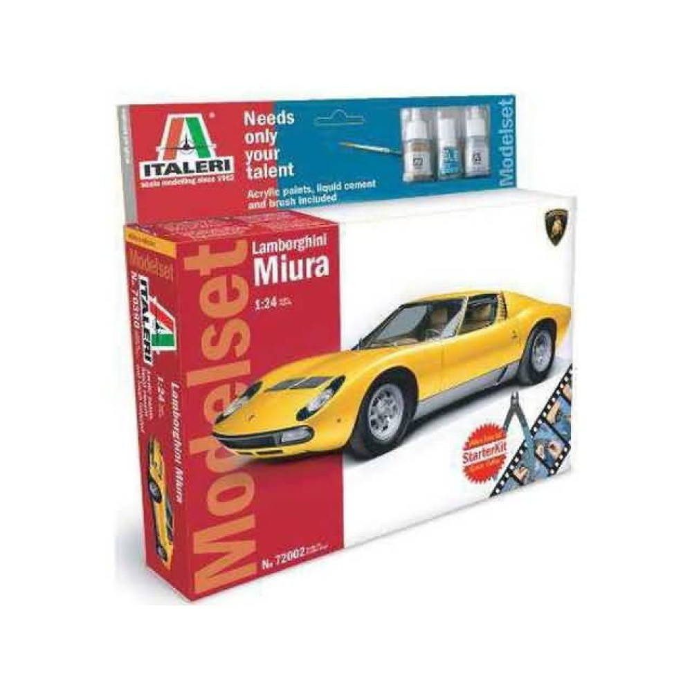 1:24 Автомобил ламборгини Миура (LAMBORGHINI MIURA) - Стартов комплект за начинаещи