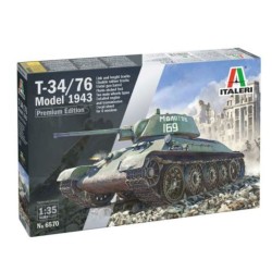 1:35 Съветски танк Т-34/76 модел 1943 (T-34/76) - Премиум издание